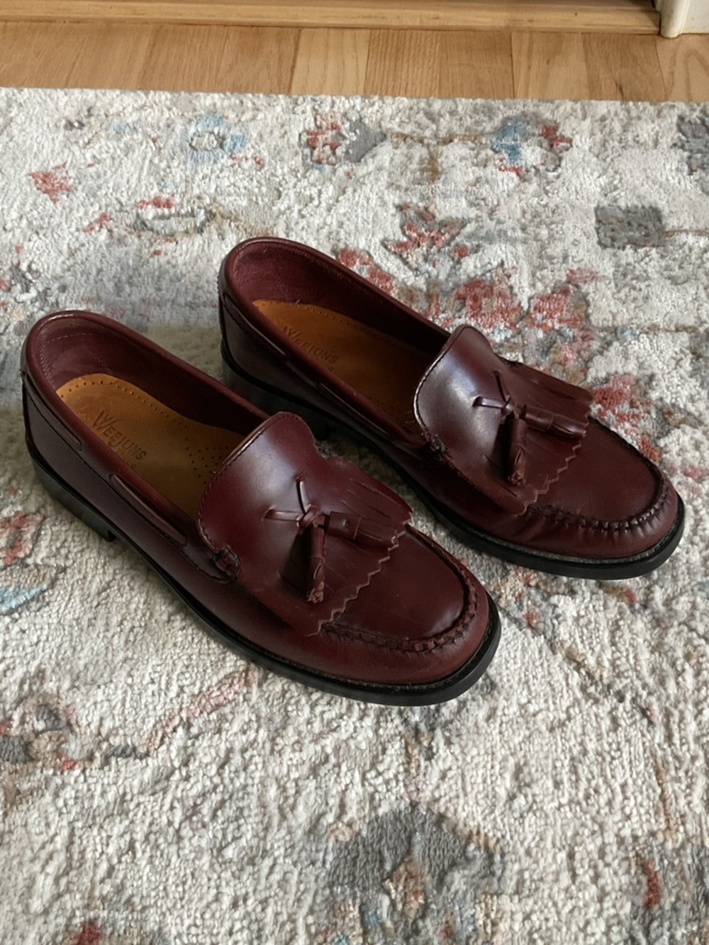 Vintage Bass Weejums Marietta 11 Tassel Kiltie Loafers - Picture 3 of 15